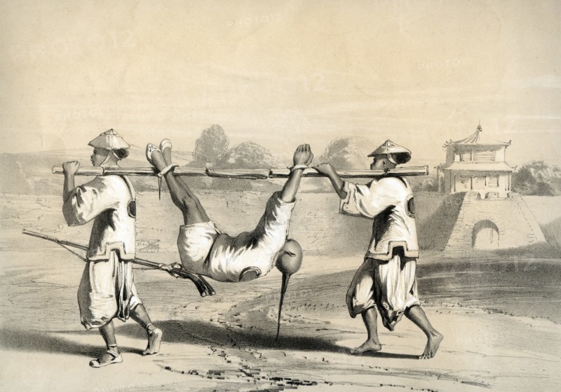 'Sketch from the wall on the morning after the grand attack', China, 19th century.Artist: M & N Hanhart