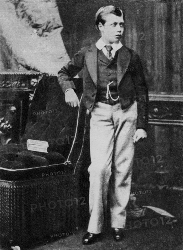 Prince George aged eleven, c1878 (1937). Artist: Elliott & Fry