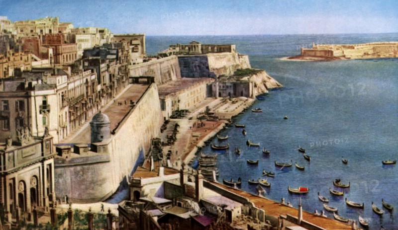 Valletta, Malta, c1930s. Artist: Unknown