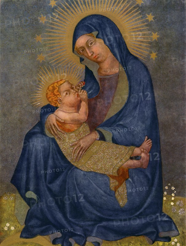 'The Vysehrad Madonna of the Rains', c1360 (1955). Artist: Unknown
