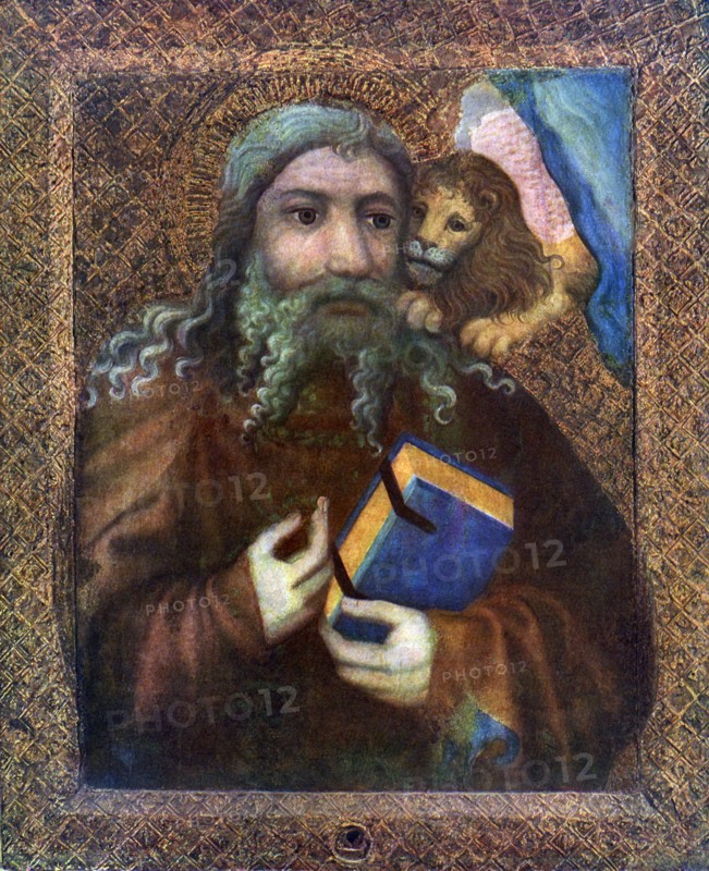 'St Mark', 1365-1367 (1955). Artist: Master Theodoric