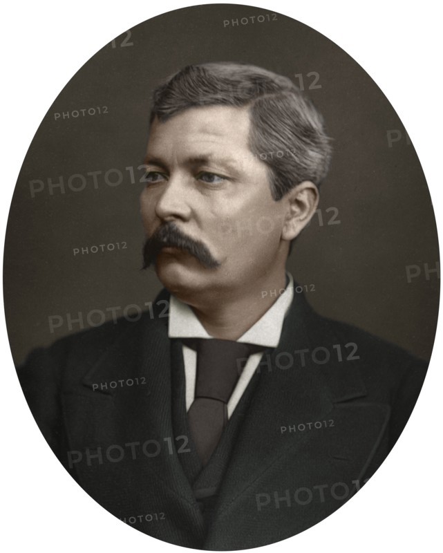 Henry Morton Stanley, African explorer, 1880.Artist: Lock & Whitfield