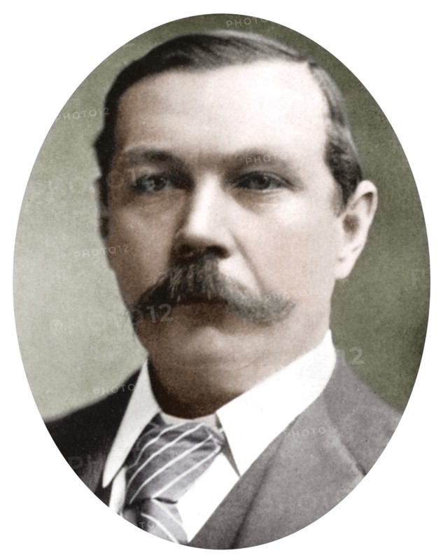 Arthur Conan Doyle, Scottish writer, c1900. Artist: Unknown