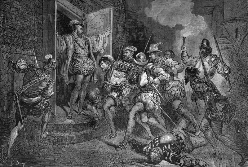 St Bartholomew's Day Massacre, 1572 (1882-1884). Artist: G Dory