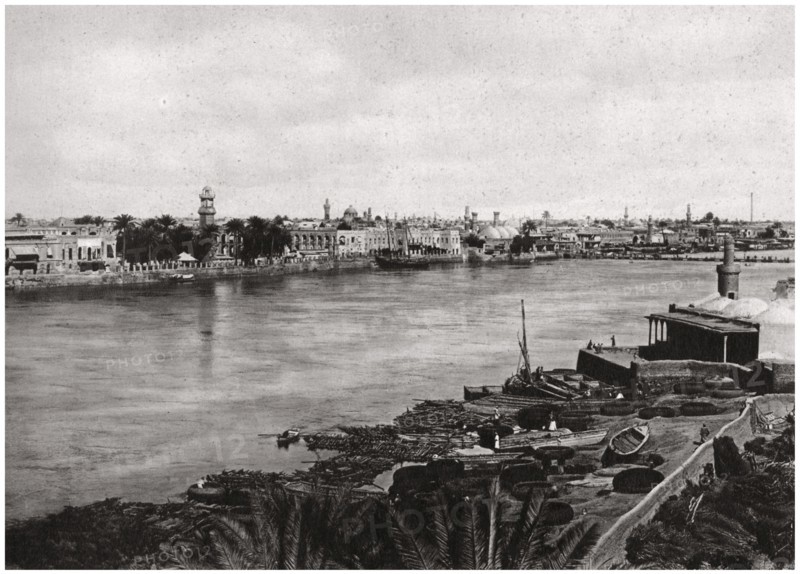 'Modern Baghdad, the City of Caliphs', Iraq 1925. Artist: A Kerim