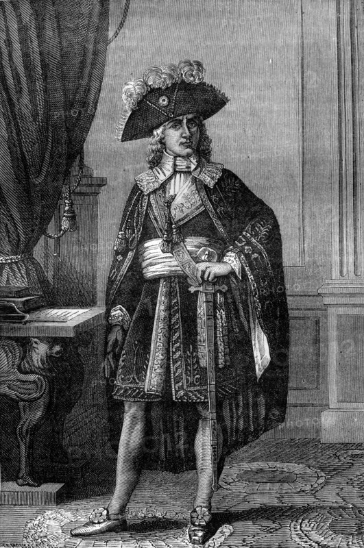 The Comte de Barras in the costume of Director, 1795-1799 (1882-1884). Artist: Unknown