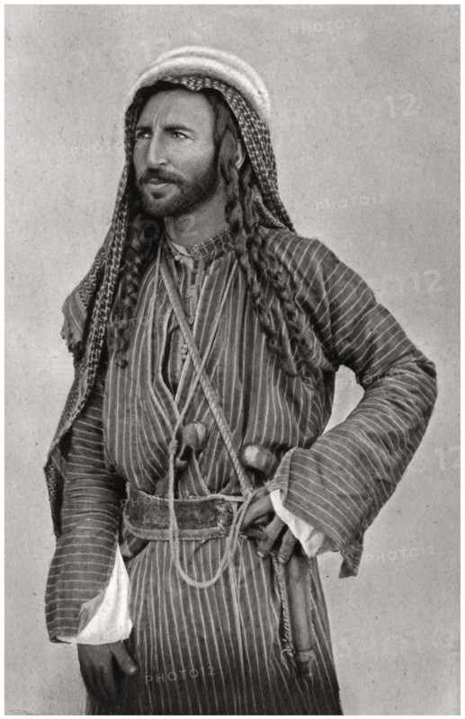 A Bedouin of the desert, Iraq, 1925. Artist: A Kerim