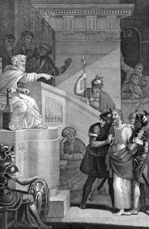 Christ before Caiaphas, 1814. Artist: Unknown