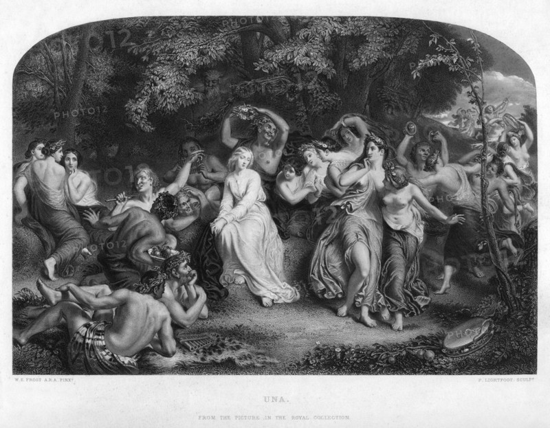 'Una', 19th century. Artist: P Lightfoot