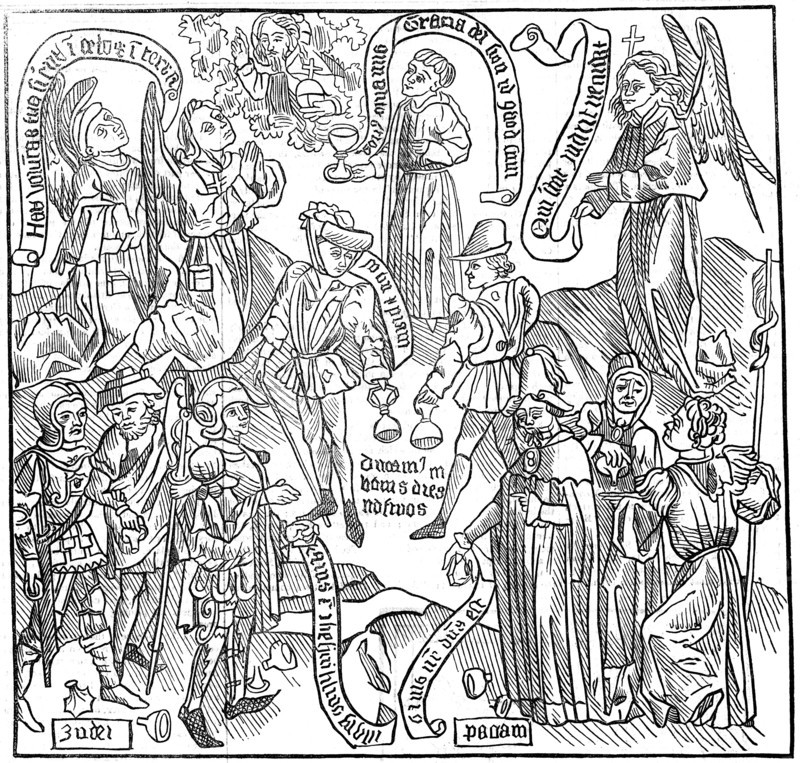 Exercitium super pater-noster, 1844. Artist: Unknown