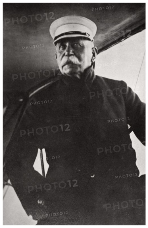 Portrait of Ferdinand, Graf von Zeppelin, early 20th century (1933). Artist: Unknown