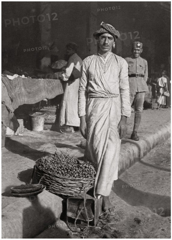 'A small trade that brings little gain', Iraq, 1925.Artist: A Kerim
