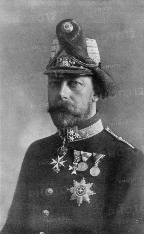 'King George the Fifth, in Austrian Uniform', 1910. Artist: Unknown