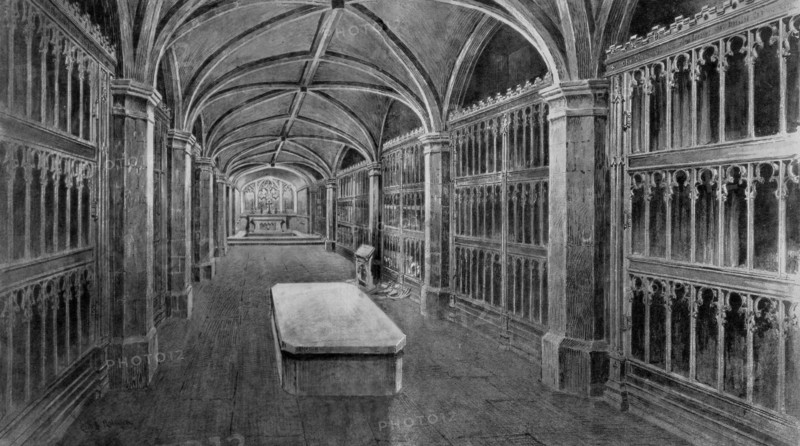 'The Royal Burial Place', Windsor, Berkshire, 1910.Artist: WB Robinson