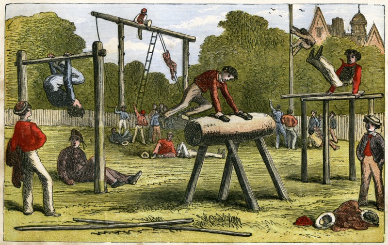 Gymnastics, 19th century(?). Artist: Unknown