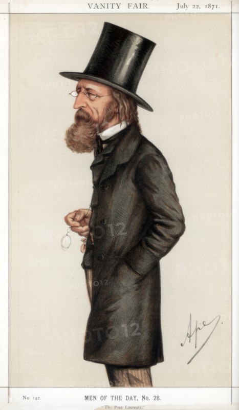 'The Poet Laureate', 1871. Artist: Carlo Pellegrini