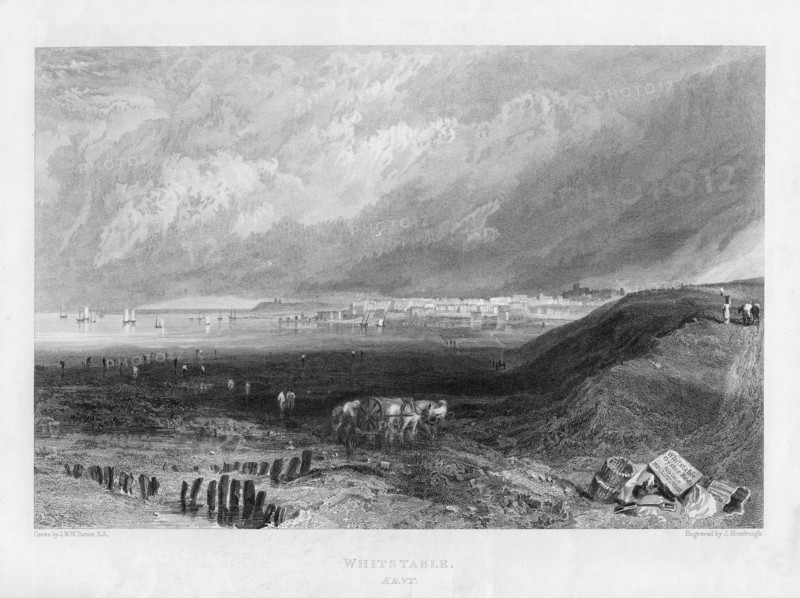 Whitstable, Kent, 19th century. Artist: J Horsburgh