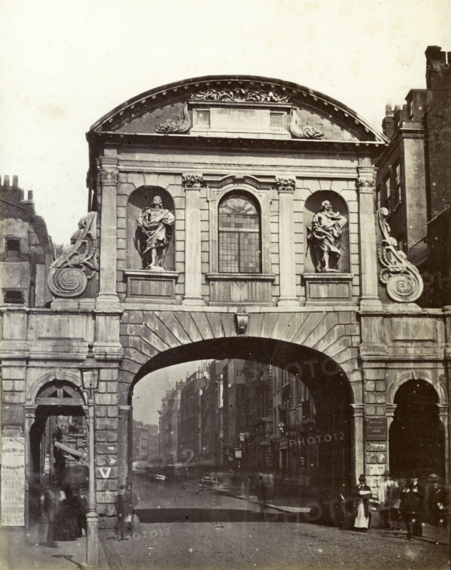 Temple Bar, London, 19th century Artist: Unknown