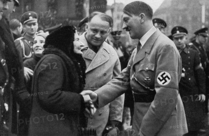 Adolf Hitler meets the people, 1936. Artist: Unknown