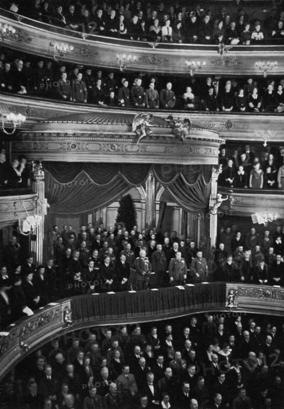 Berlin State Opera House, Remembrance Day, Germany, 1934. Artist: Unknown