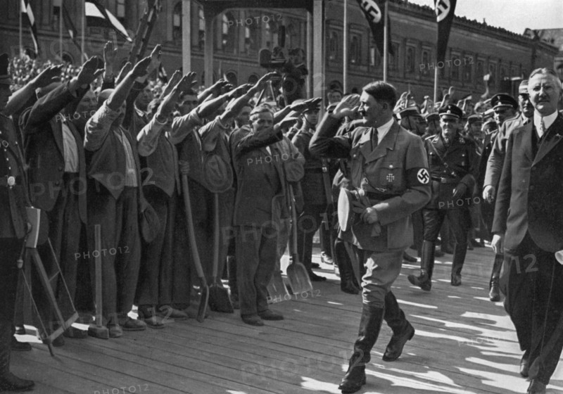 Laying of the foundation stone of the Reichsbank, Berlin, Germany, 5 May 1934. Artist: Unknown