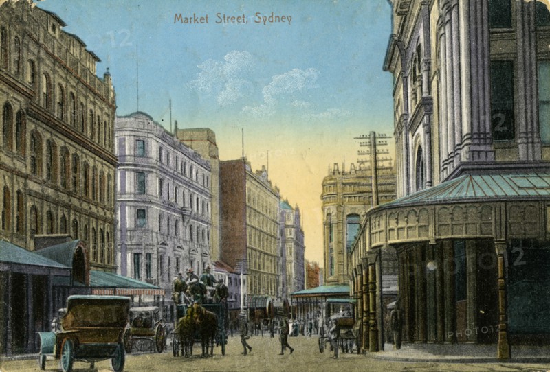 Market Street, Sydney, New South Wales, Australia, c1900-c1919. Artist: Unknown