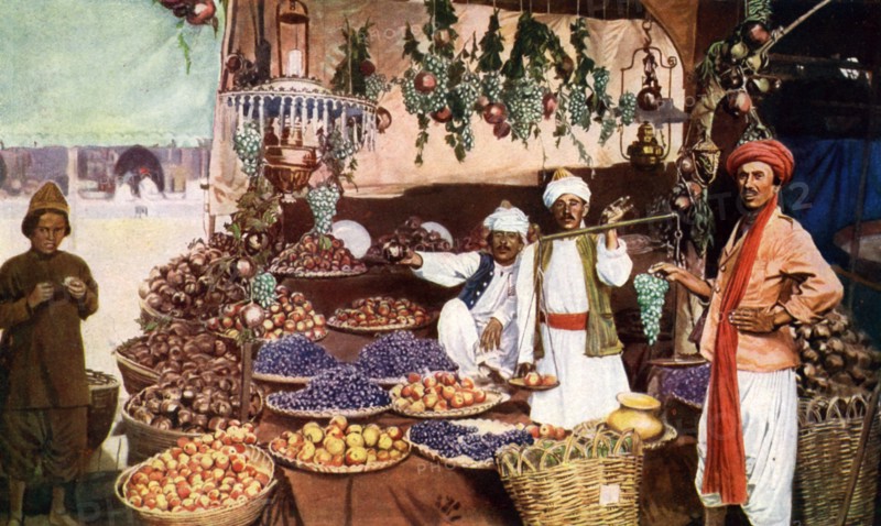 Afghan produce, c1924. Artist: Mullick