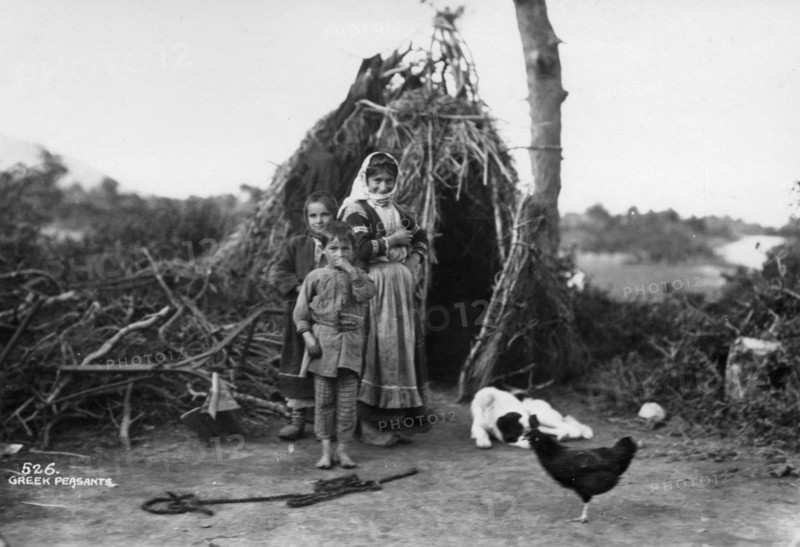 Peasants, Greece, c1920s-c1930s(?). Artist: Unknown