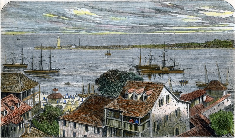 Nassau, Bahamas, c1880. Artist: Unknown