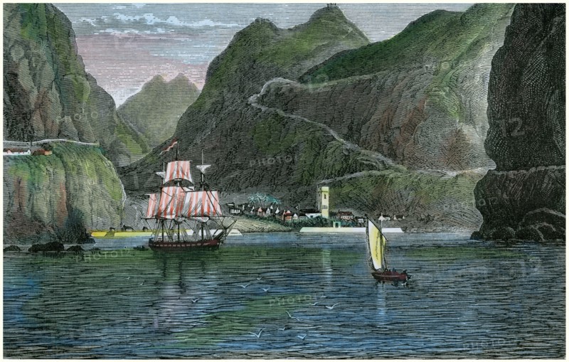 St Helena, c1875. Artist: Unknown