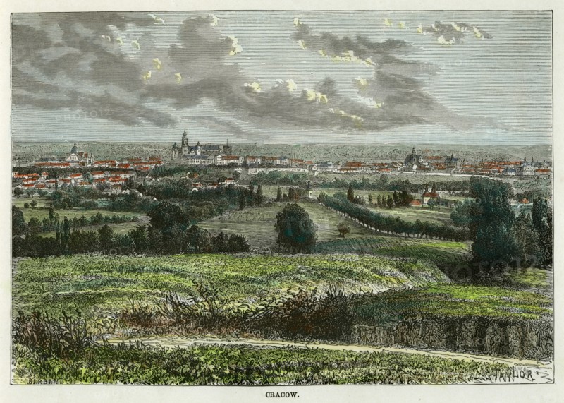Cracow, Poland, c1880.Artist: Taylor