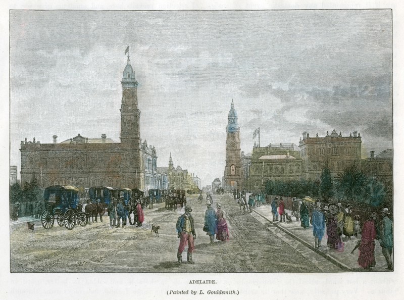 Adelaide, South Australia, Australia, c1890. Artist: Unknown