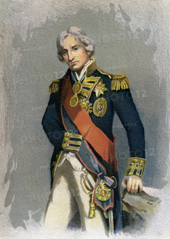 Admiral Lord Nelson, (c1890-c1893). Artist: Unknown