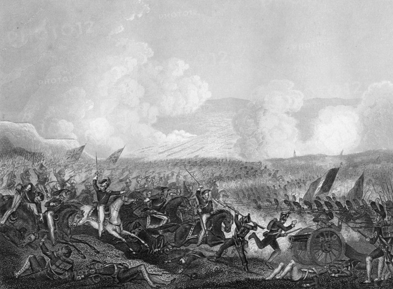 Battle of Salamanca, Spain, 22 July 1811 (c1857).Artist: DJ Pound