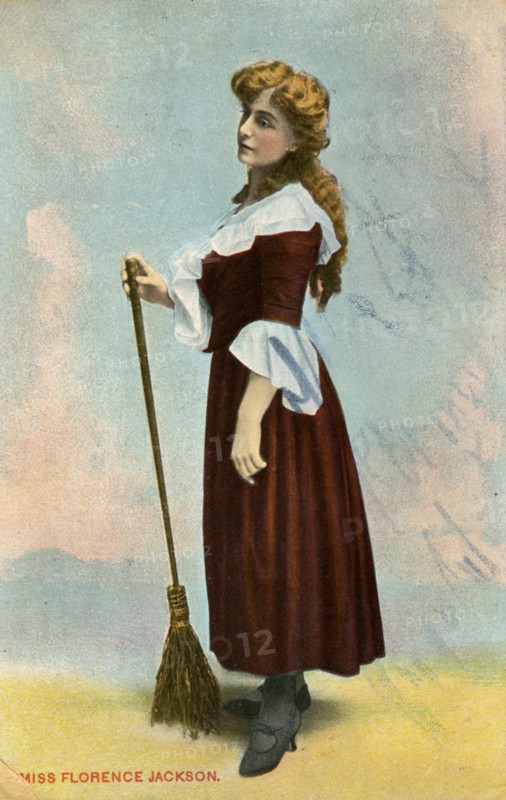 Florence Jackson, British actress, c1908. Artist: Unknown