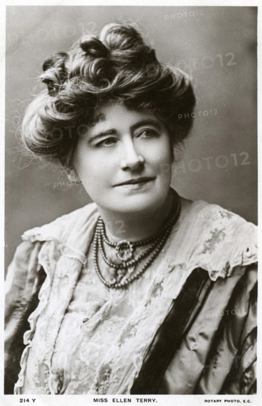 Ellen Terry, British actress, c1900s(?).Artist: Rotary Photo