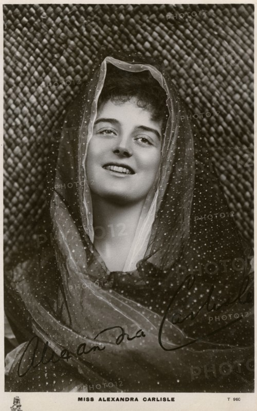 Alexandra Carlisle, British actress, c1900s-c1910s.  Creator: Raphael Tuck & Sons.