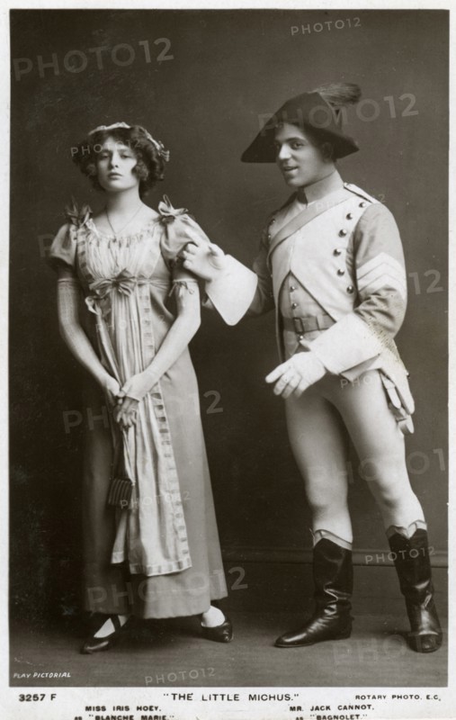 Iris Hoey and Jack Cannot, British actors, c1908.Artist: Rotary Photo