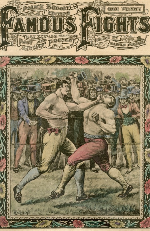 'He caught Tom a smack under the chin', late 19th or early 20th century.Artist: Pugnis