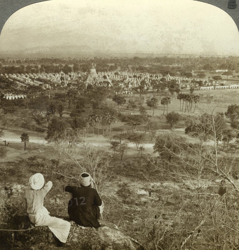 Pagodas, Mandalay, Burma, c1900s(?).Artist: Underwood & Underwood
