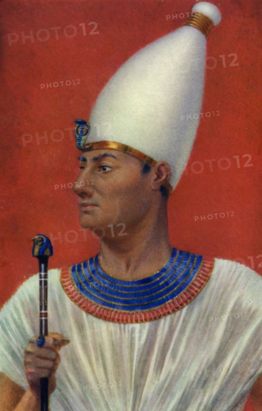 Thutmosis III, Ancient Egyptian pharaoh of the 18th dynasty, 15th century BC (1926).  Artist: Winifred Mabel Brunton
