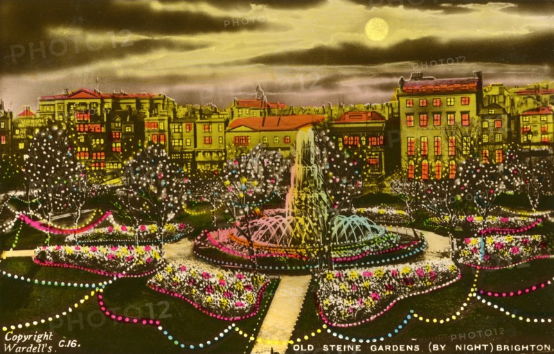 The Old Steine Gardens, Brighton, Sussex, c1940. Artist: Unknown