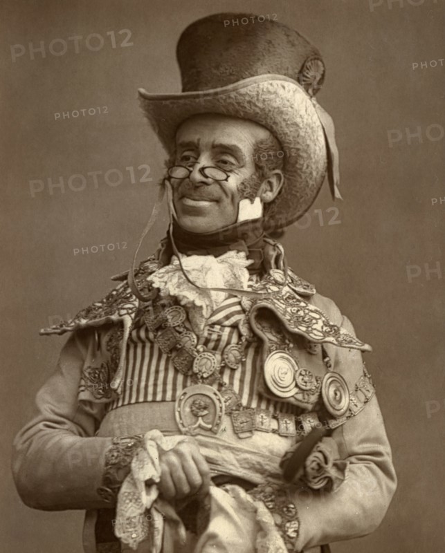 Arthur Roberts, British actor, comedian and music hall entertainer, 1888. Artist: Ernest Barraud