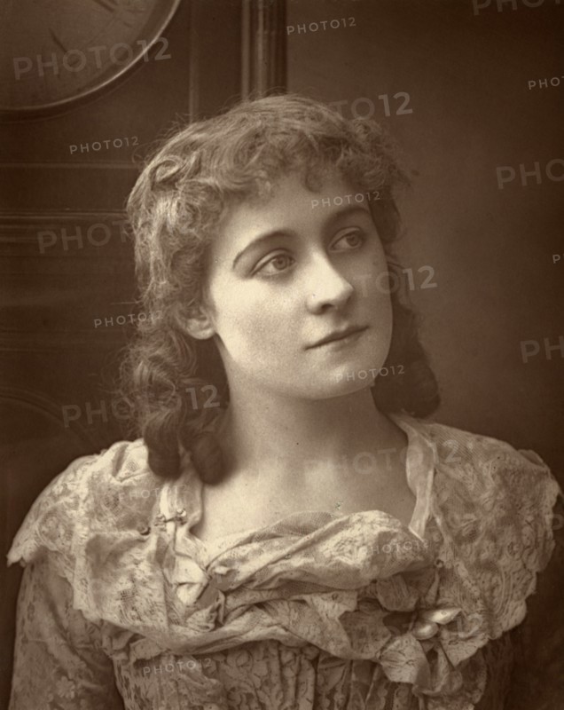 Kate Rorke, British actress, in 'Sophia', 1887. Artist: Ernest Barraud