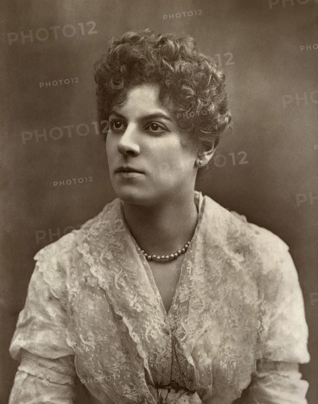 British actress Miss Jessie Millward in 'The Harbour Lights', 1886. Artist: Barraud