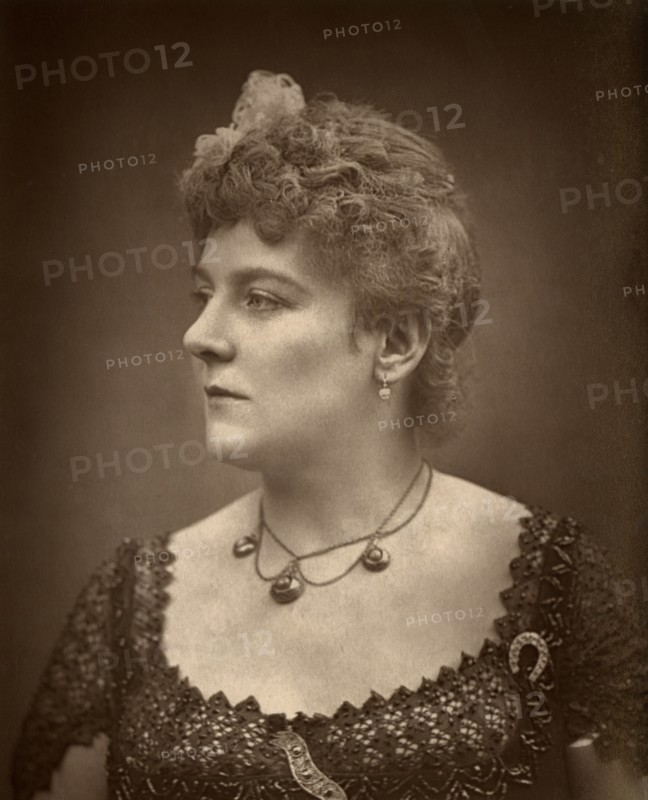 British actress Henrietta Lindley in 'Jim the Penman', 1886. Artist: Barraud
