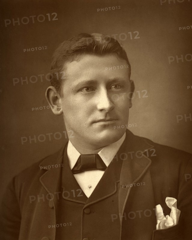 Austin Brereton, British author, 1886. Artist: Barraud