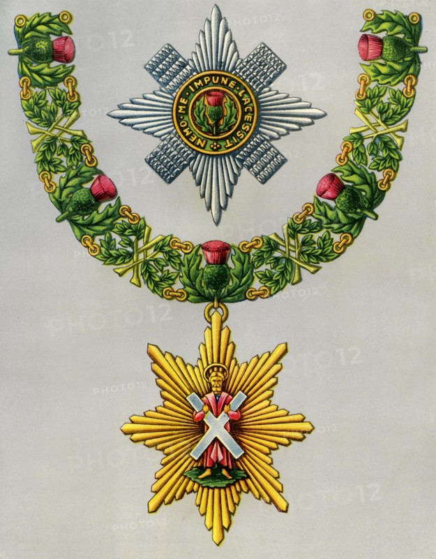 The Most Noble and Most Ancient Order of the Thistle, 1941. Artist: Unknown