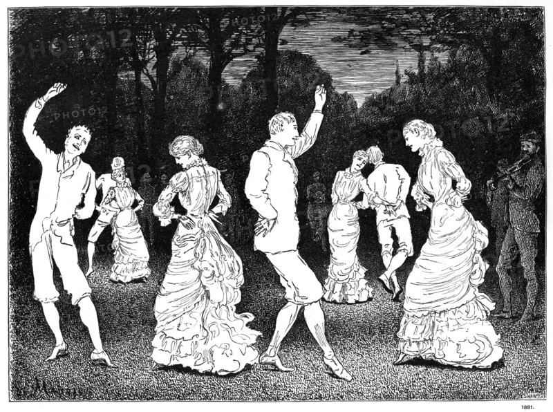 'A Brilliant Idea', 1881 (1891). Artist: George du Maurier