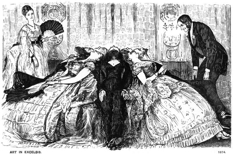 'Art in Excelsis', 1874 (1891).  Artist: George du Maurier